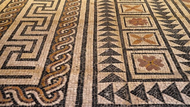 XIII Nacional – foto mosaico romano de medinaceli XIII Nacional – foto mosaico romano de medinaceli