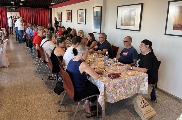 XIV Nacional – foto comida alcazar toledo